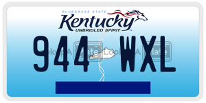 944WXL license plate in Kentucky