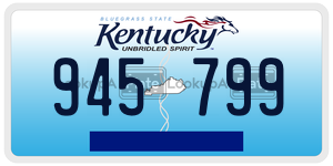 945799  license plate in KY