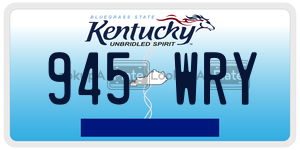 945WRY  license plate in KY