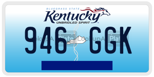 946GGK  license plate in KY