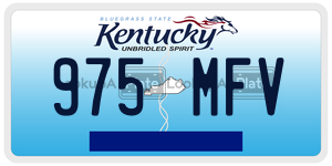 975MFV  license plate in KY