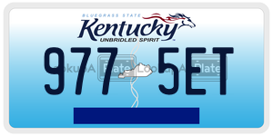 9775ET  license plate in KY