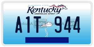 A1T944  license plate in KY