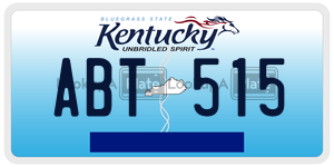 ABT515  license plate in KY