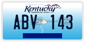 ABV143  license plate in KY