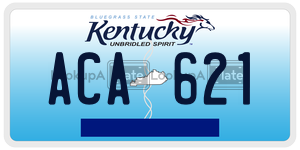 ACA621  license plate in KY