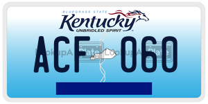 ACF060  license plate in KY