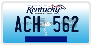 ACH562  license plate in KY