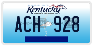 ACH928  license plate in KY