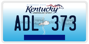 ADL373  license plate in KY
