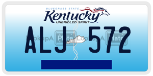 ALJ572  license plate in KY