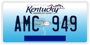 AMC949 license plate in Kentucky