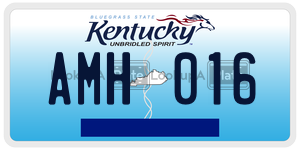 AMH016  license plate in KY