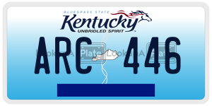ARC446  license plate in KY