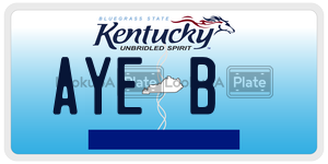 AYEB  license plate in KY