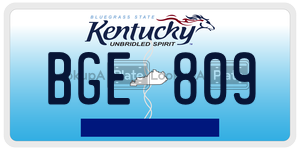 BGE809  license plate in KY