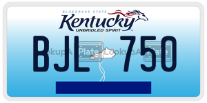 BJL750  license plate in KY