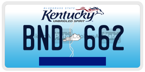 BND662  license plate in KY