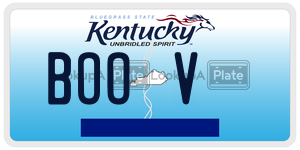 BOOV  license plate in KY