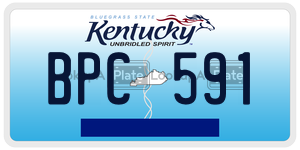 BPC591  license plate in KY