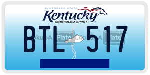 BTL517  license plate in KY