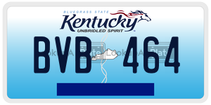 BVB464  license plate in KY