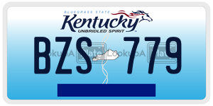 BZS779  license plate in KY