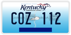 C0Z112  license plate in KY