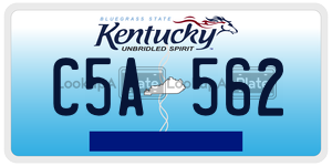 C5A562  license plate in KY