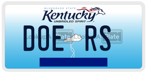 DOERS  license plate in KY