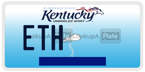 ETH  license plate in KY