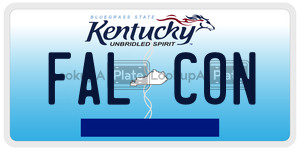 FALCON  license plate in KY