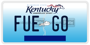 FUEGO  license plate in KY