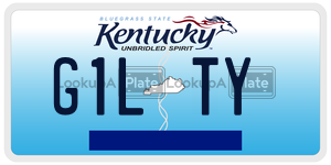 G1LTY  license plate in KY