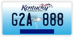 G2A888 license plate in Kentucky