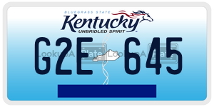 G2E645 license plate in Kentucky