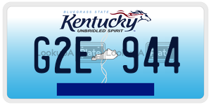 G2E944  license plate in KY