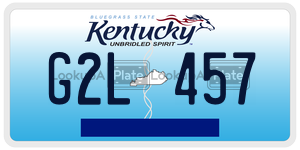 G2L457 license plate in Kentucky