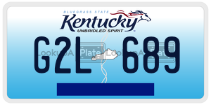 G2L689  license plate in KY