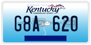G8A620  license plate in KY