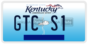 GTCS1  license plate in KY