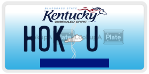 HOKU  license plate in KY
