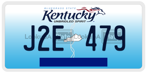 J2E479  license plate in KY