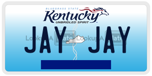 JAYJAY  license plate in KY