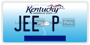JEEP license plate in Kentucky