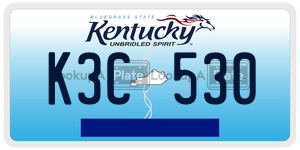 K3C530  license plate in KY