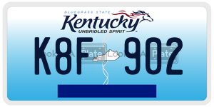 K8F902  license plate in KY