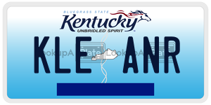 KLEANR  license plate in KY