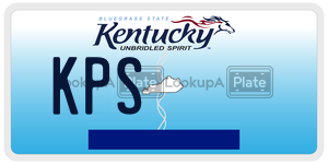 KPS  license plate in KY