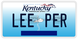 LEEPER  license plate in KY